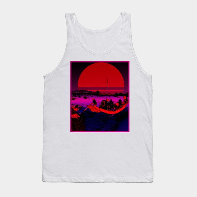 Vaporwave Tank Top by mycko_design